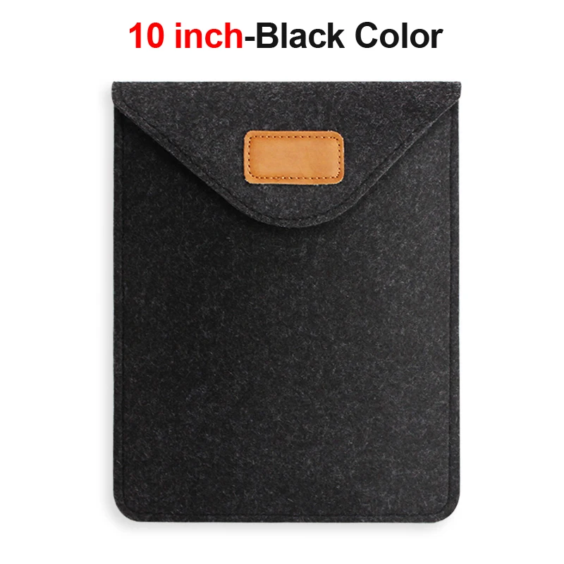 10 inch Black 7,9-10 дюймов Универсальный чехол-сумка чехол для планшета для iPad Air 1 Mini 5 4 huawei T3 10 samsung 10,1 MiPad 4 Чехол Coque Capa - Цвет: 10 inch Black