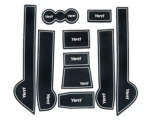 

Free Shipping Silica gel Gate slot pad,Teacup pad,Non-slip pad For 2013 Skoda Yeti 2014 Blue Non-Slip Door Mats Rubber Gate Slot