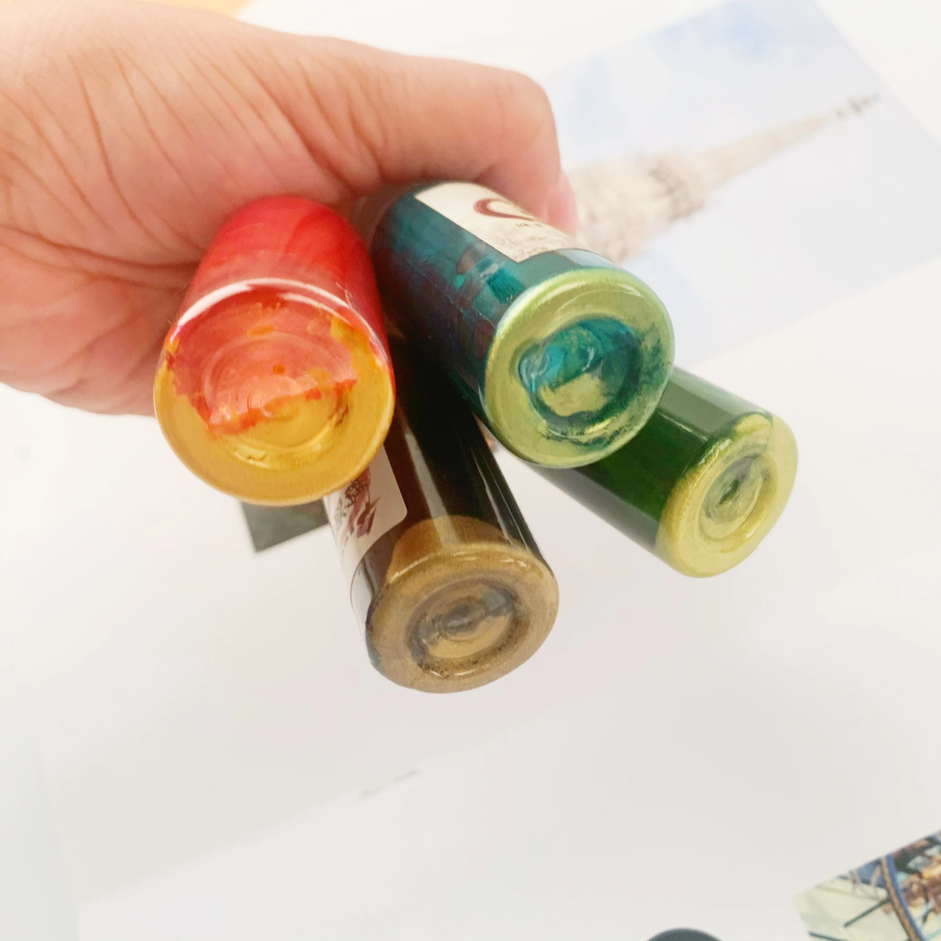 Чернила золотистого цвета 20 мл без углерода чернила антикварного для перьевой