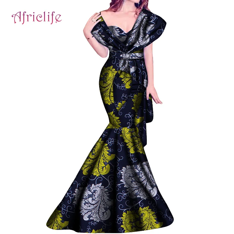 Африканская одежда Прямая поставка африканские женские платья 2021 новейшая