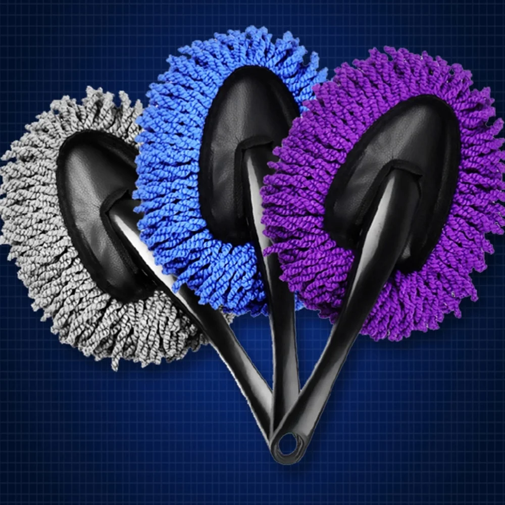 

Car Interior Cleaning And Home Use Dusting Brush Car Dust Cleaning Brush Super Microfiber Car Dash Duster(Black)