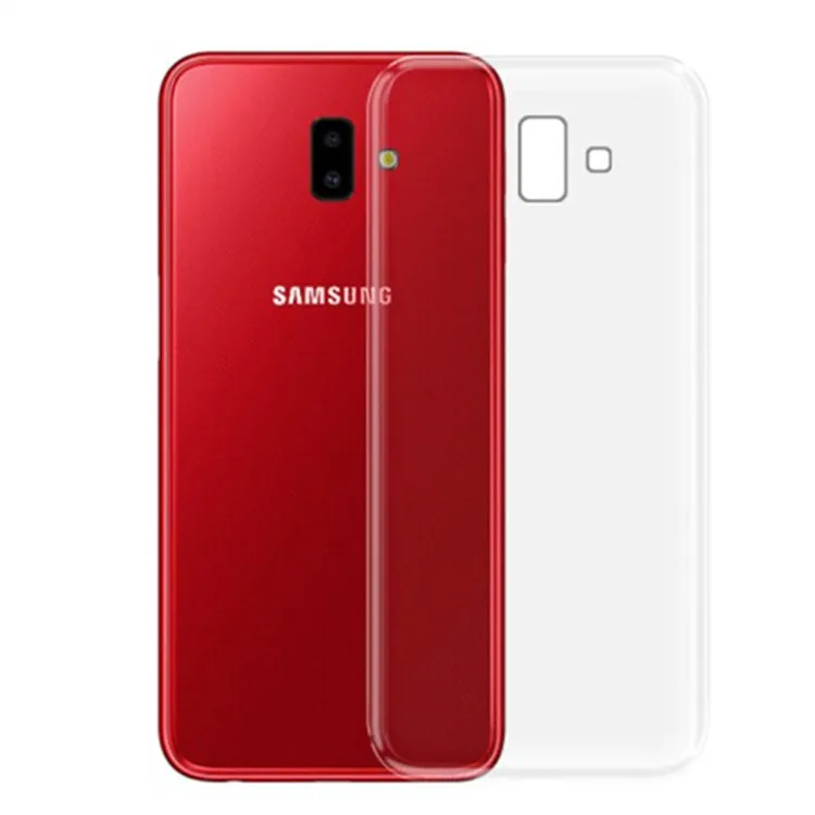 Чехол для Samsung Galaxy J6 plus 2018 j610 j610f тонкий прозрачный мягкий чехол Plus прозрачные