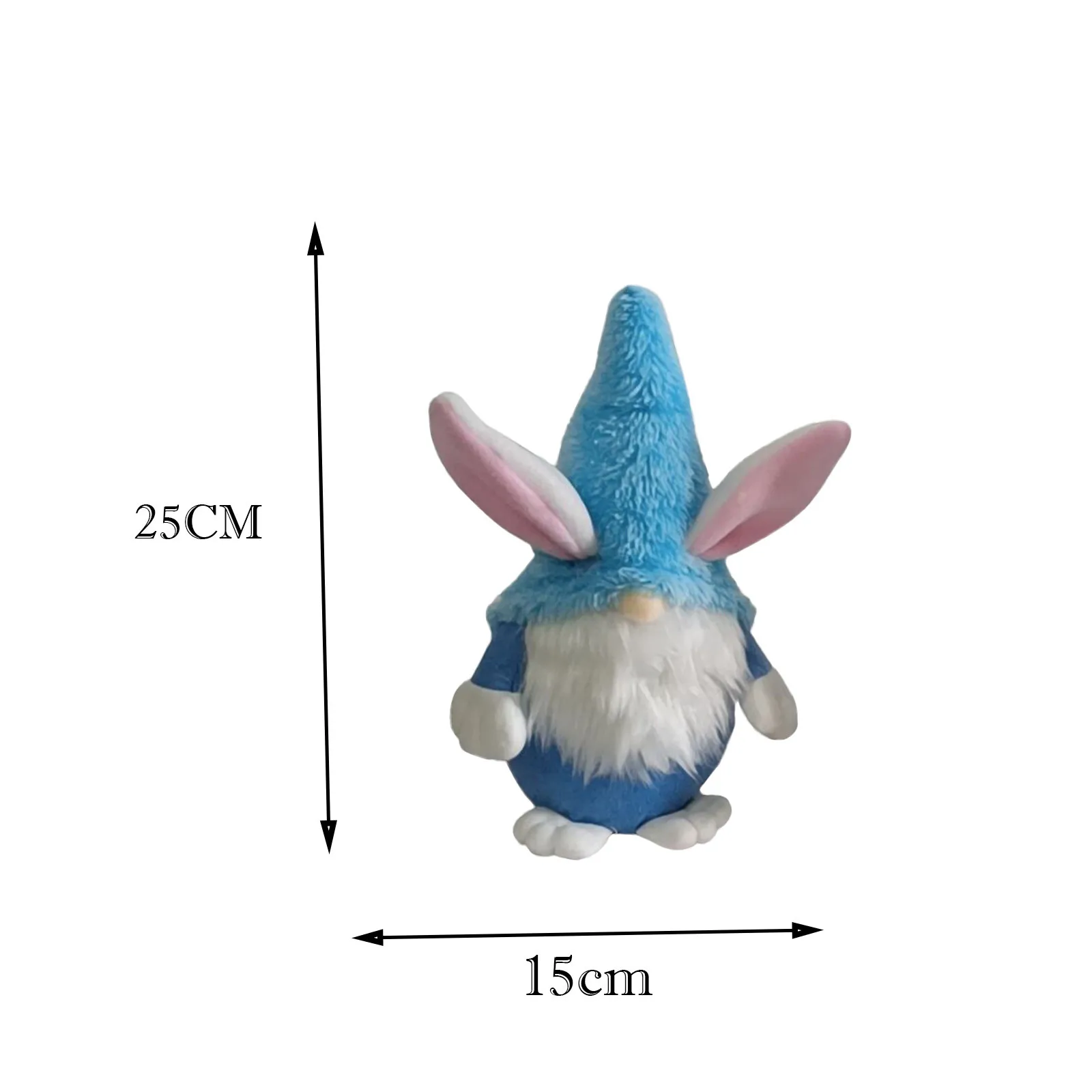 

1pcs/2pcs Easter Bunny Gnomes Spring Gift Room Plush Faceless Doll Decorations Bedroom Livingroom Desktop Decoration 2021