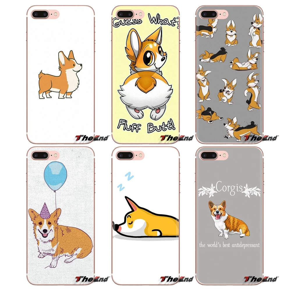 Мешок TPU чехол с милым мультипликационным принтом спальный корги Мопс для huawei Honor