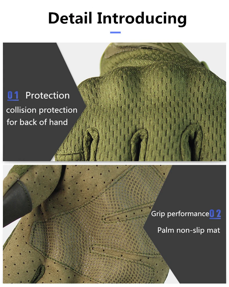 Уличные тактические перчатки армейские военные страйкбол Пешие прогулки