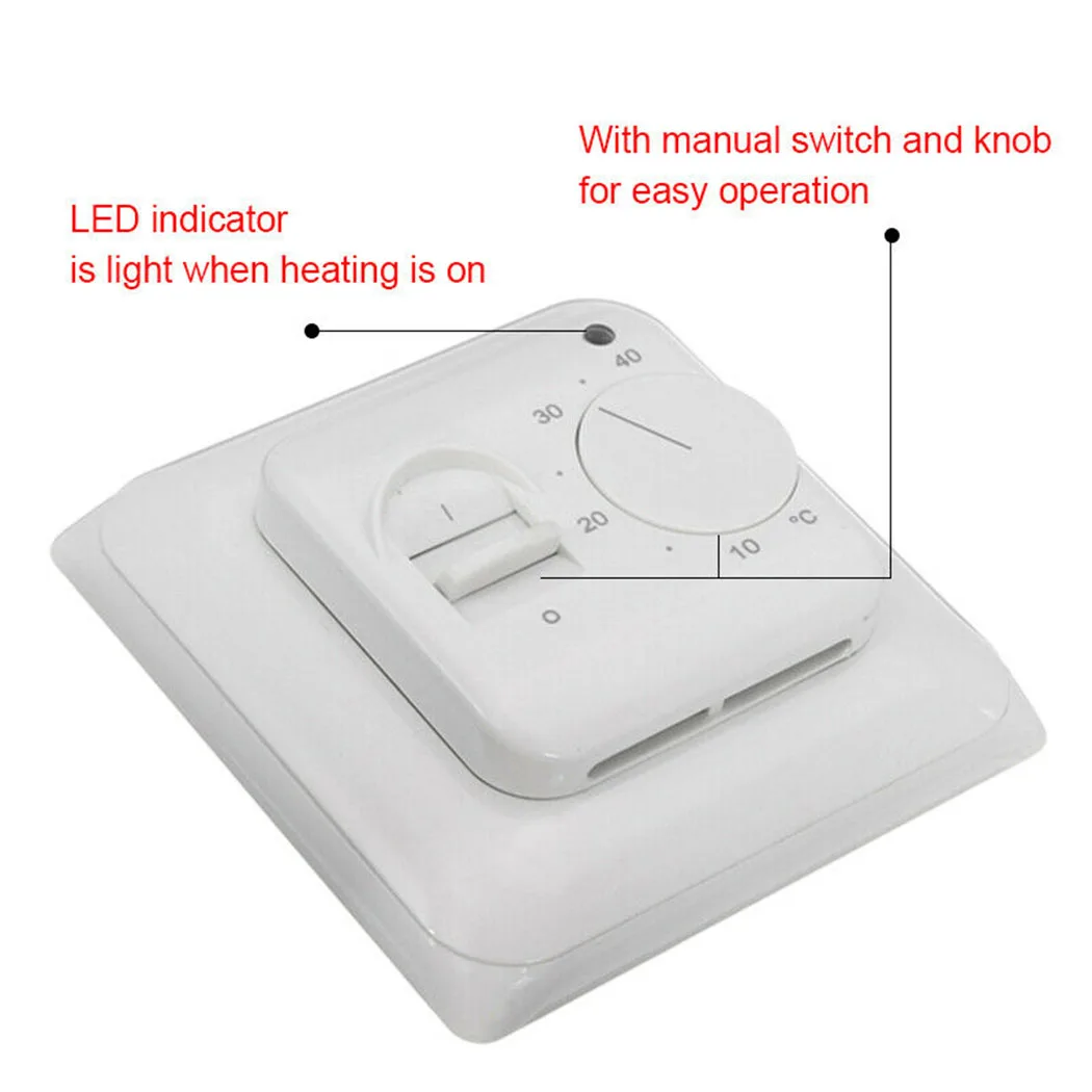 

Home Thermostat Improvement Indoor Durable Tool Electric Heating Switch