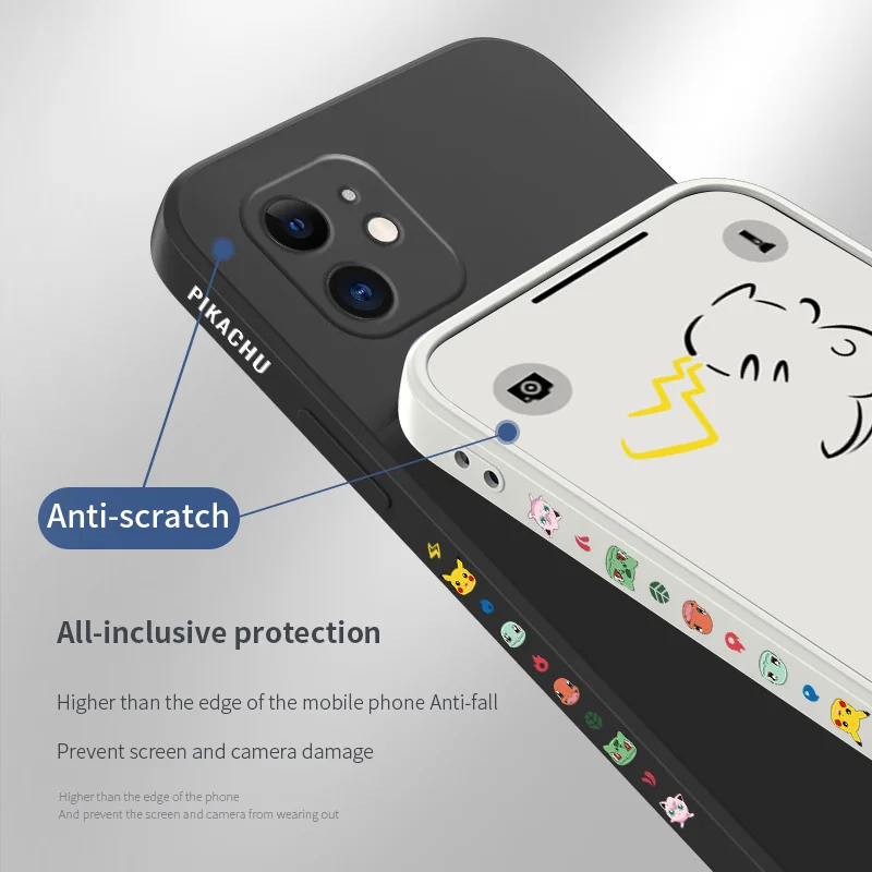 

Million Energy Consumption Case For iPhone 12 Pro Max 11 X XS XR XSMAX SE2020 8 8Plus 7 7Plus 6 6S Plus Liquid Silicone Cover