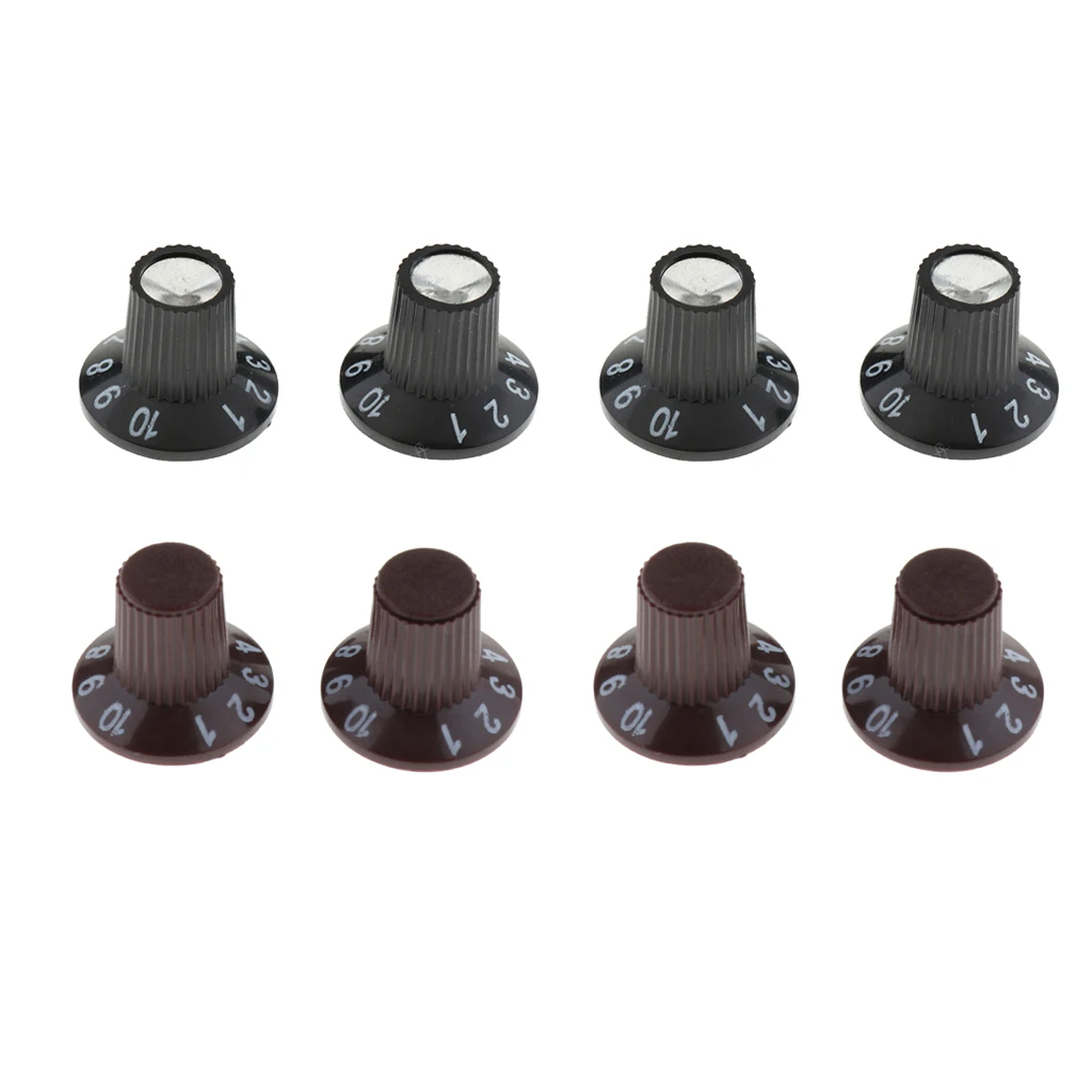 4pcs Guitar Amp Amplifier Knobs Top Hat for LP SG Electric | Спорт и развлечения