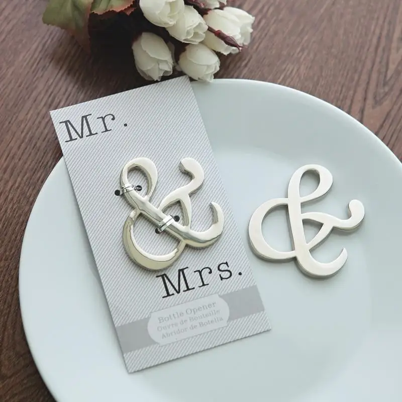 Mr &amp Mrs открывалка для бутылок вина Свадебная вечеринка свадебный душ гостей