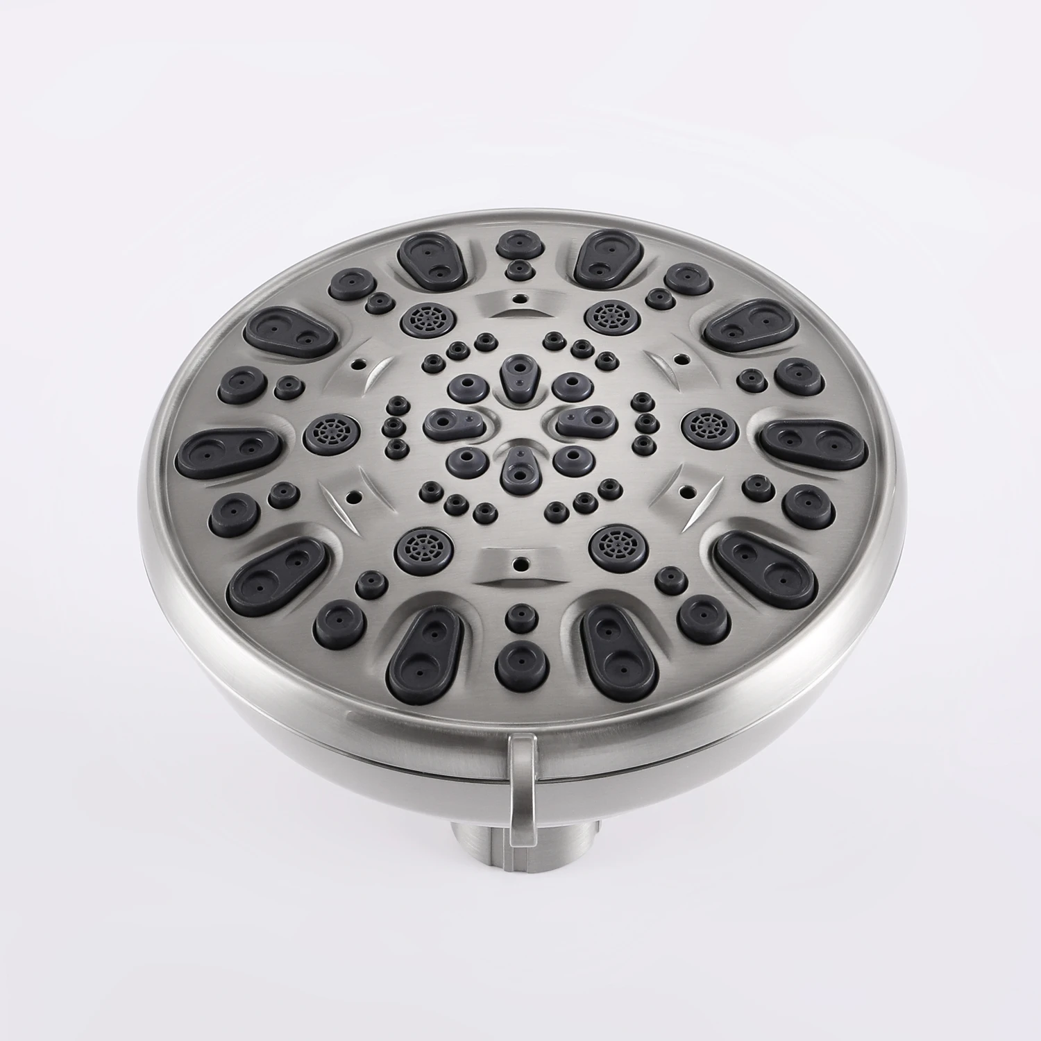 Лейка для душа с эффектом дождя насадка высокого давления из матового никеля и