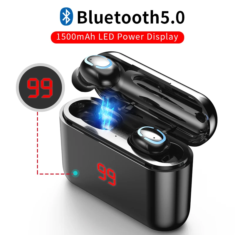 Настоящие Bluetooth 5 0 наушники HBQ TWS беспроводные головные уборы спортивные 3D стерео
