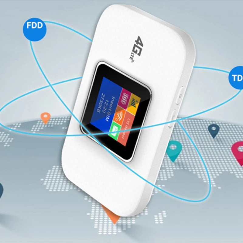 4G Wifi роутер мини беспроводной портативный карманный WiFi мобильный Hotspot
