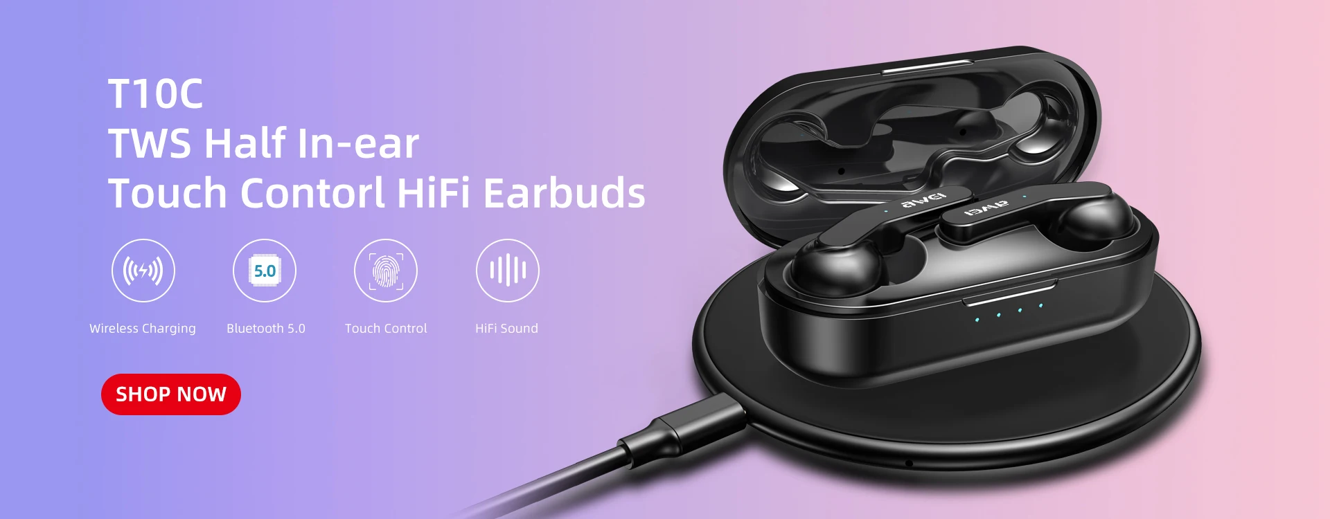 AWEI A845BL беспроводные блютуз наушники-вкладыши Bluetooth спортивные гарнитуры с микрофоном стерео наушники с шумоподавлением наушники для телефона