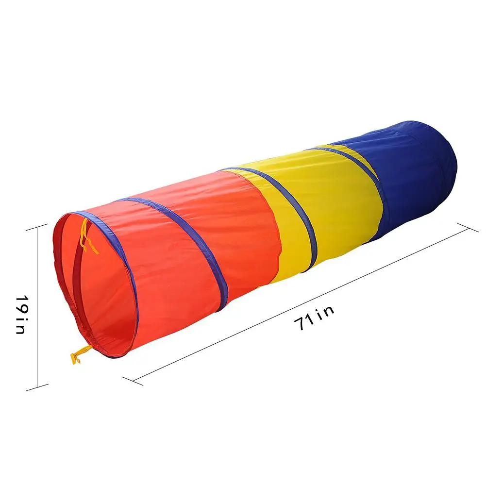 Kuulee Play Tunnel Toy Tent Baby Kids up Discovery Tube Playtent Crawling Three-color Channel | Игрушки и хобби