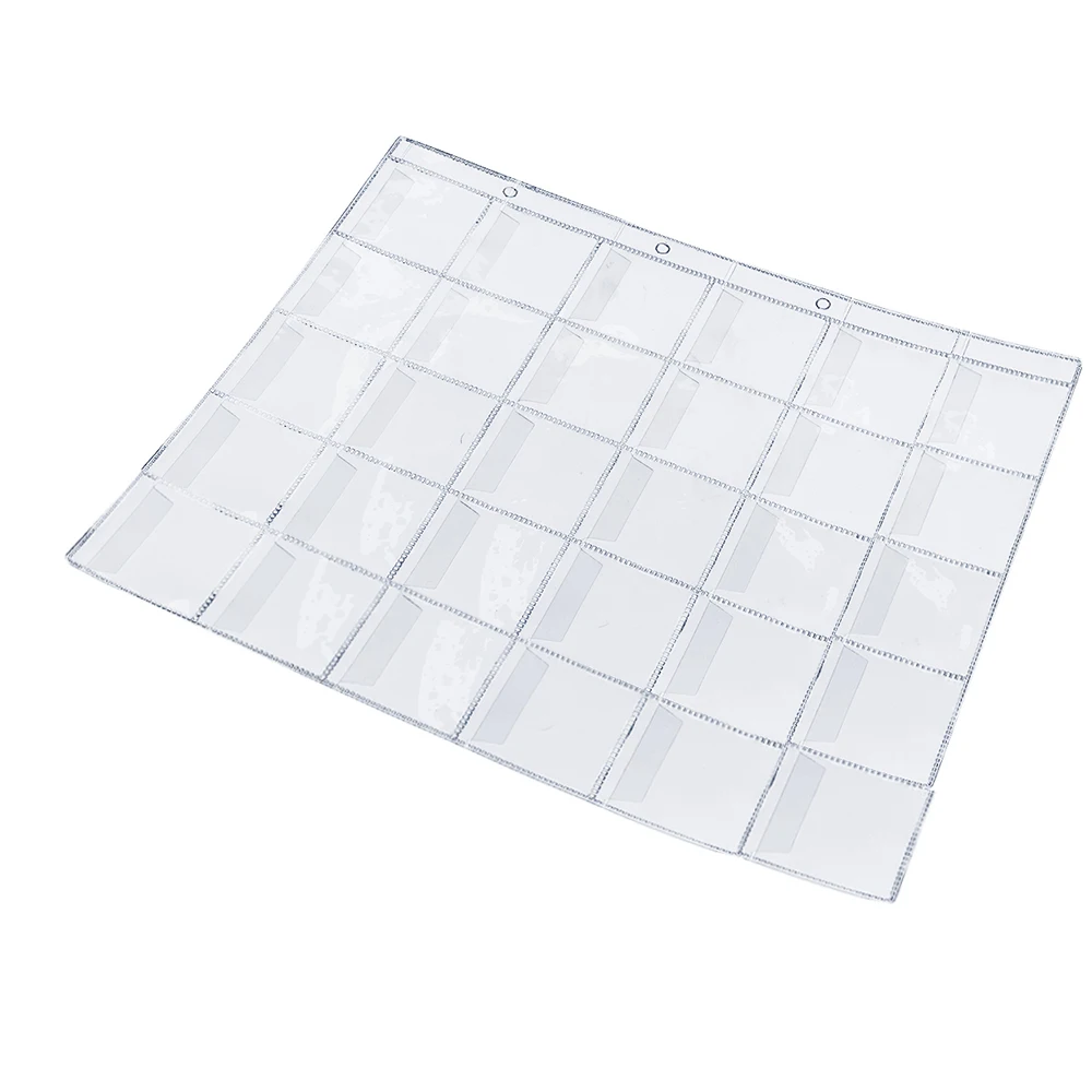 

30 Pockets Coin Holder Sheet for Storage Collection Album Case