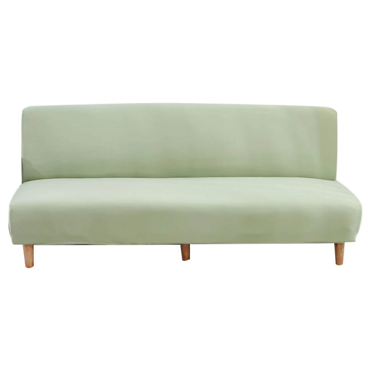 Диван покрывало складной светильник зеленый современное сидение чехлов стрейч