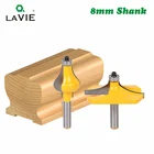 Набор фрез LAVIE MC02064, комплект из 2 насадок 8 мм, для работ по дереву