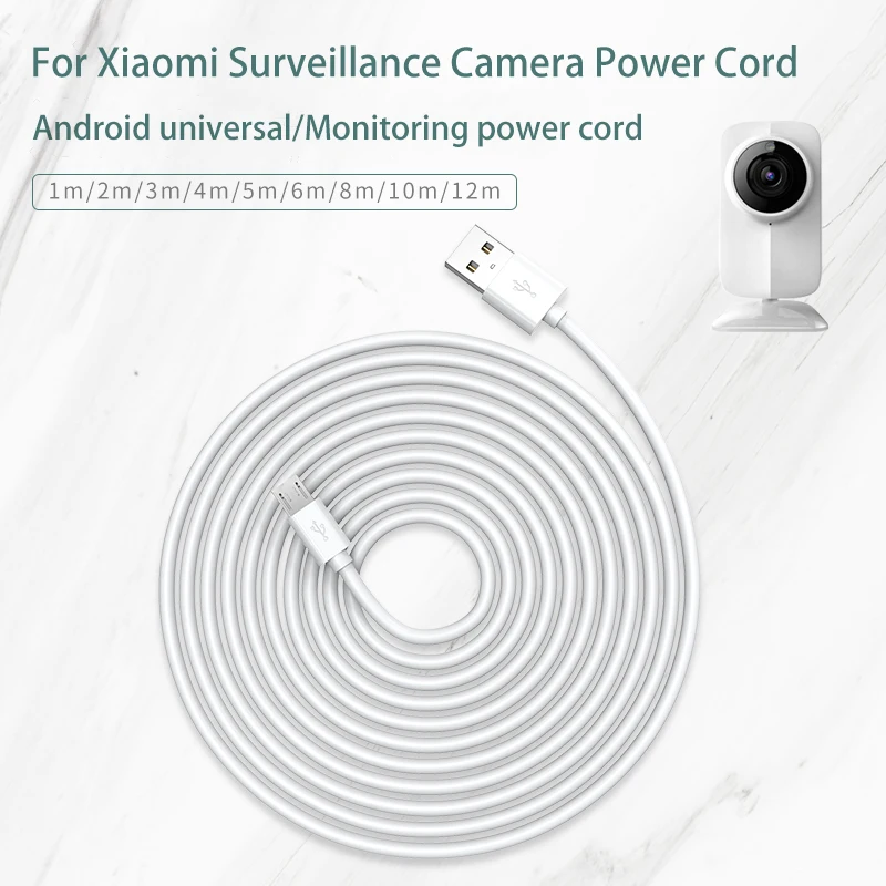 Фото Кабель-удлинитель Kebiss USB для камеры видеонаблюдения Xiaomi с поддержкой Wi-Fi