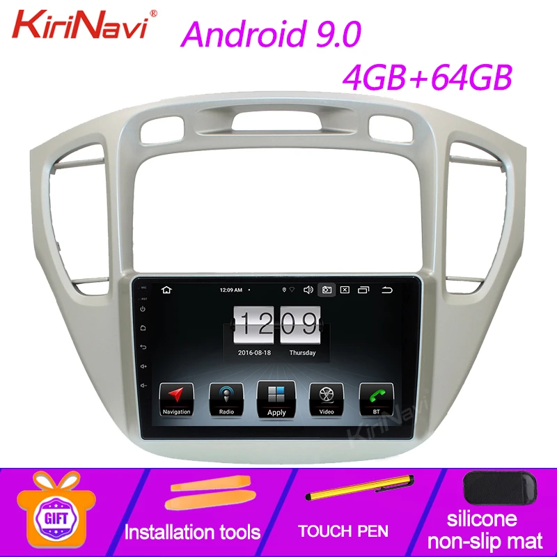 Автомагнитола KiriNavi 9 " 1 Din Android 0 4G 2000 2007|Автомагнитолы| |