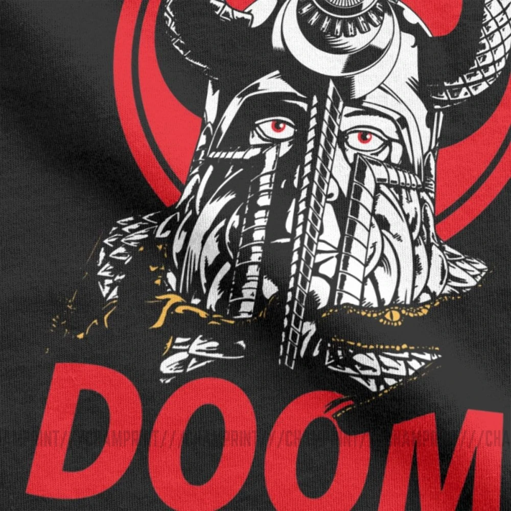 DOOM мужские футболки Ретро игра Конан варвар гулса змея Культовая Винтажная