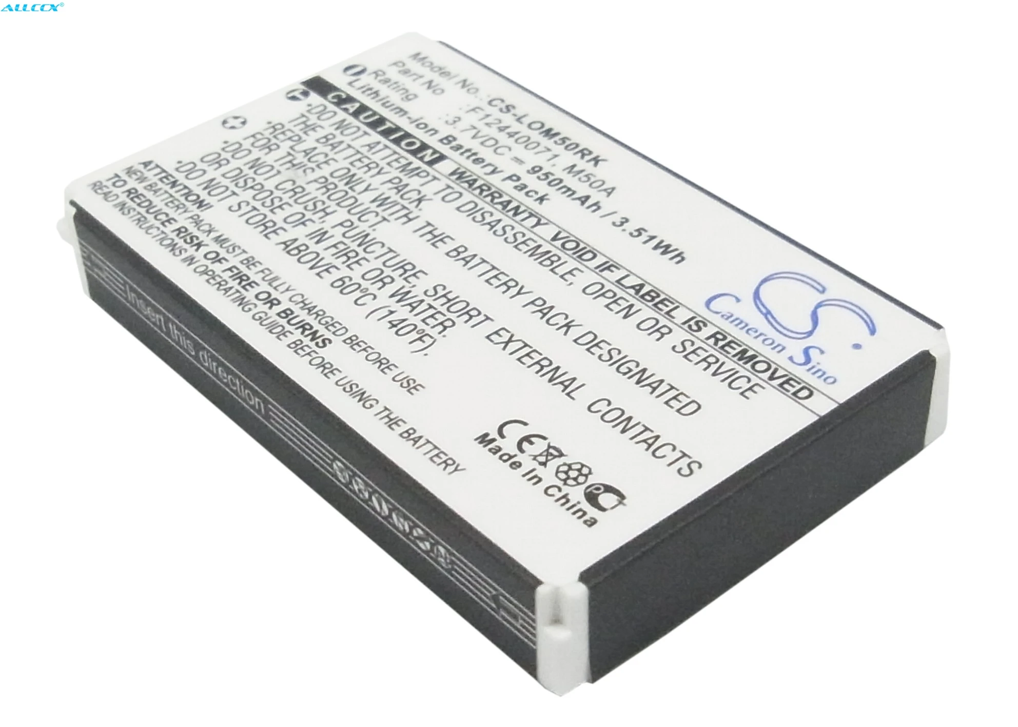 Аккумулятор Cameron Sino 950 мАч 190304 2004 F12440071 M50A для LOGITECH diNovo Edge DiNovo Mini Y RAY81|Цифровые