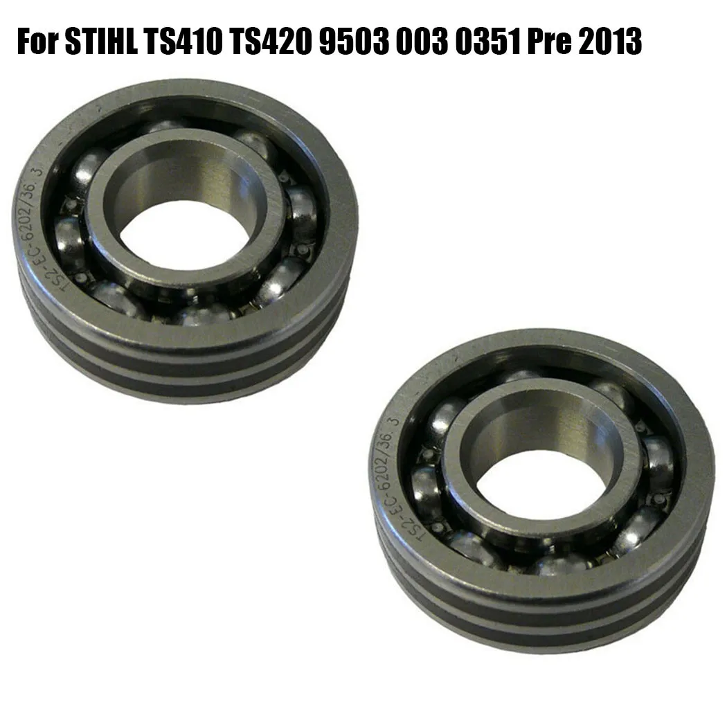 

Set Of 2 Crankshaft Bearings 9503 003 0351 Accessories For STIHL TS410