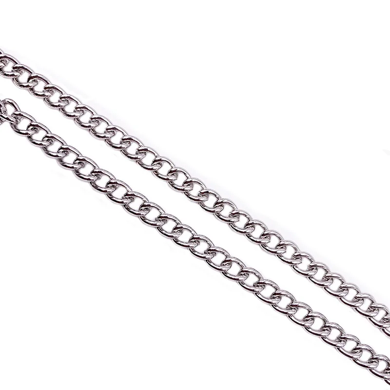 Двухслойная цепочка новинка рок панк стиль ремень для женщин дикий хип-хоп