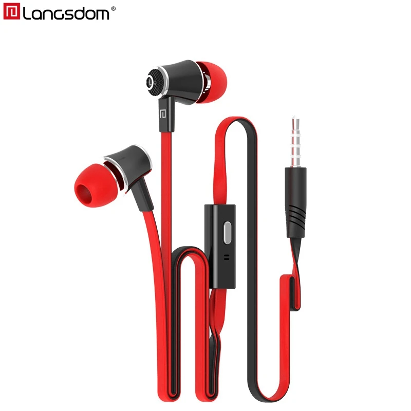 

Langsdom JM21 Colorful Wired Headphones for Phone iPhone xiaomi In Ear Earphones 3.5mm Headsets Earbuds Earpiece fone de ouvido