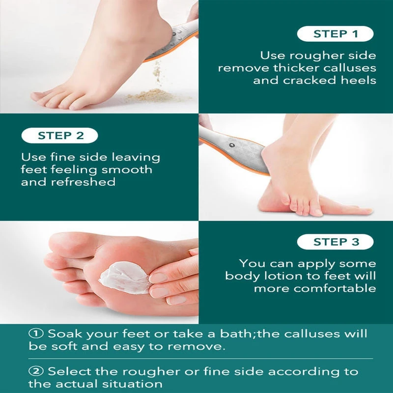 

Foot Rasp File Hard Dead Skin Callus Remover Professional Pedicure File Tools Grinding Feet Skin Care Foot File