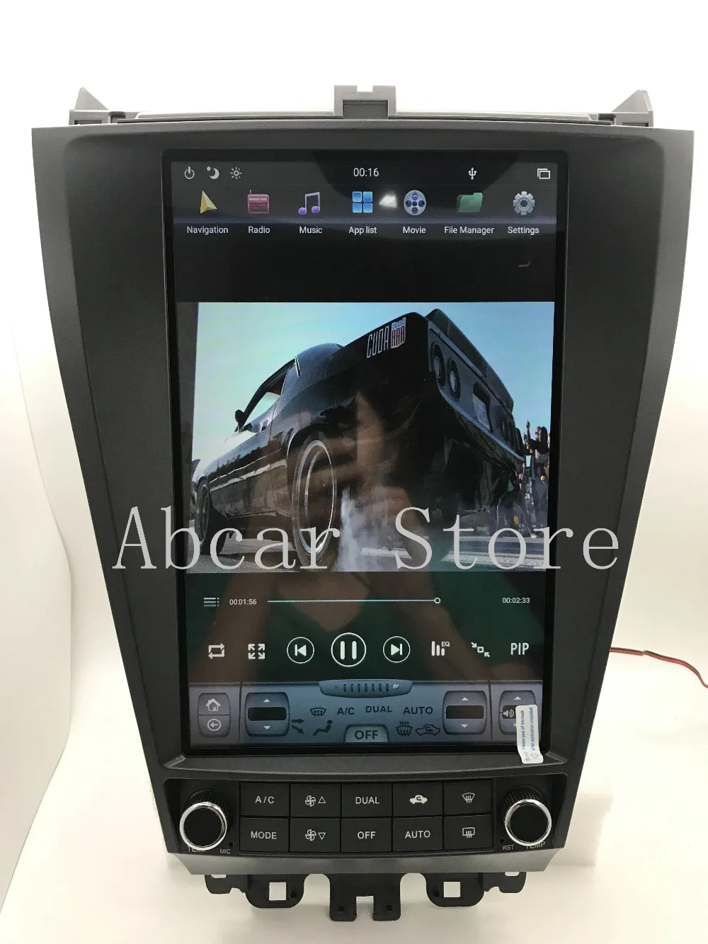 12,1 ''Tesla стиль Android 8,1 автомобильный dvd-плеер gps навигация для HONDA ACCORD 7 семь 2003-2007 стерео радио PX6 HDMI авто ips
