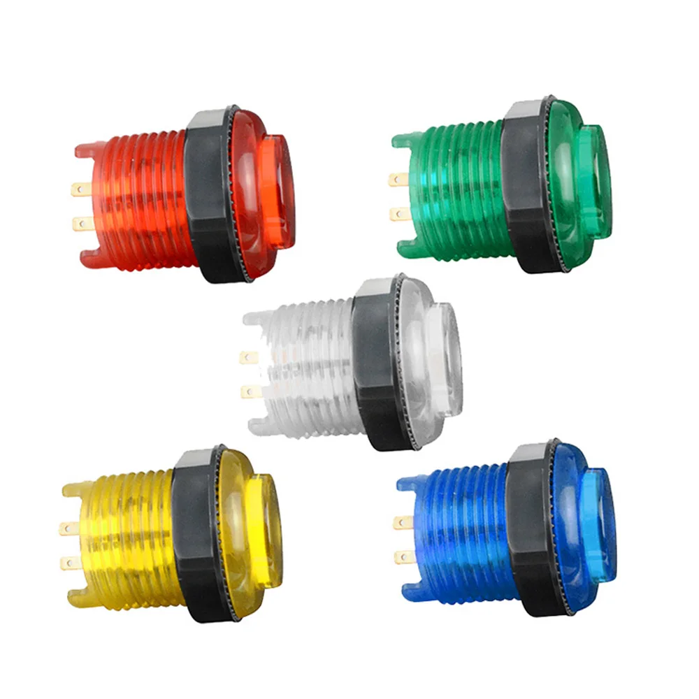5V светодиодный 24 mm кнопка аркадной игры | Спорт и развлечения