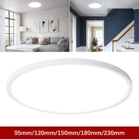 modern surface mounting led ceiling light 6w 9w 13w 18w 24w round for kitchen bedroom bathroom ultrathin lamps home decoration