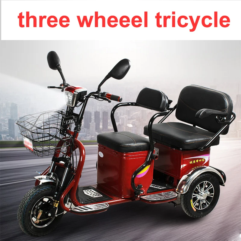 

600w Lithium Battery 48v 19ah Electric Scooter Tricycle for Elderly