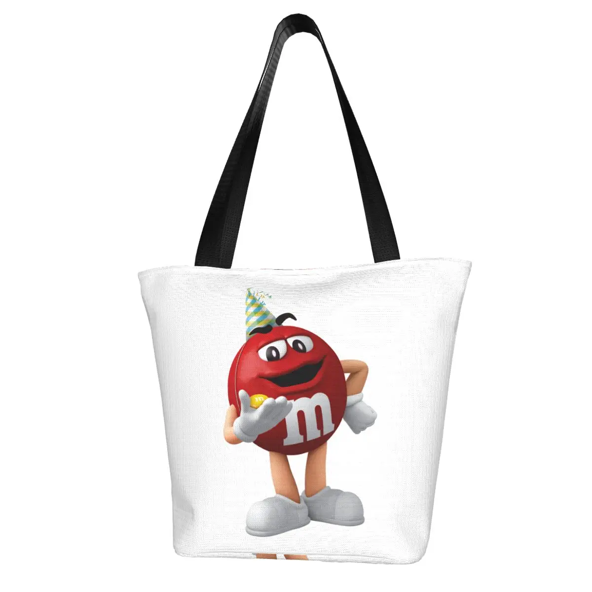 M M's Chocolate Candy Shopping Bag Aesthetic Cloth Outdoor Handbag Female Fashion Bags