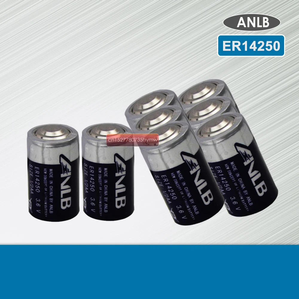 8 шт./лот новые оригинальные аккумуляторы ANLB ER14250 1/2AA 3 6 В 1200 мАч литий полимерные