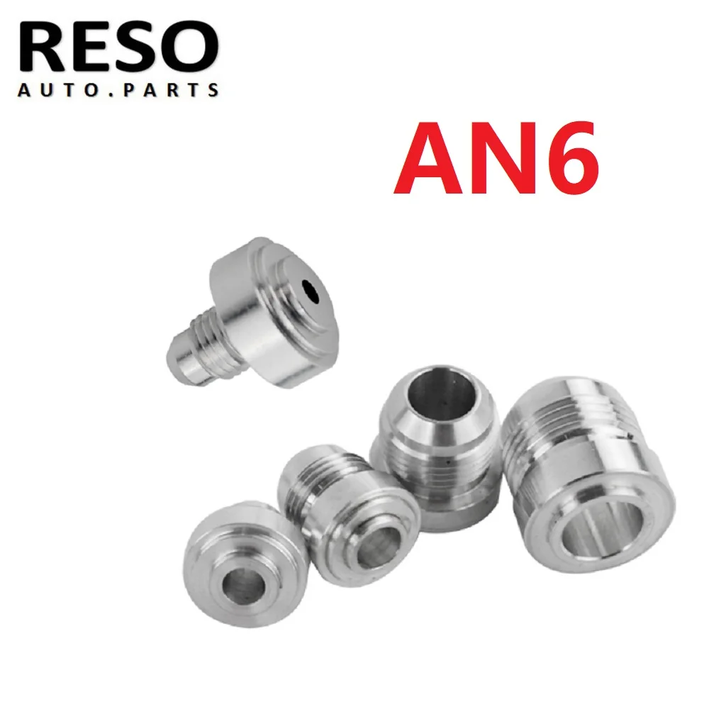 

AN6 -AN Straight Male Weld Fitting Adapter Weld Bung Nitrous Hose Fitting
