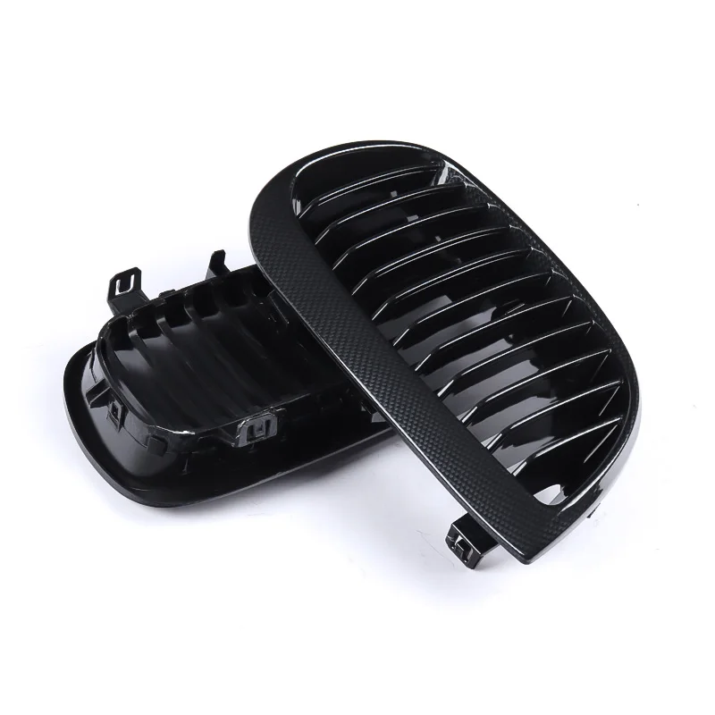 

MagicKit Grille for BMW E87 E81 1 Series 2004 - 2007 Pair Left & Right Car Front Sport Kidney Grill Grilles Carbon Fiber Look