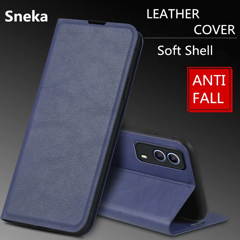 

Retro Leather Phone Case for VIVO IQOO 8 7 5 Z1 Z3 Z6 U3X U1X Neo 3 V15 V17 S6 S9E Xplay 6 Cover Flip Auto Magnetic Wallet Coque