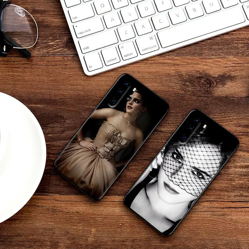 Красивая звезда Эмма Уотсон для huawei Y6 Y7 2018 Y9 Prime 2019 mate 10 20 Pro Nova2 3 4 Lite Nova 2i 3i 5i Мягкий