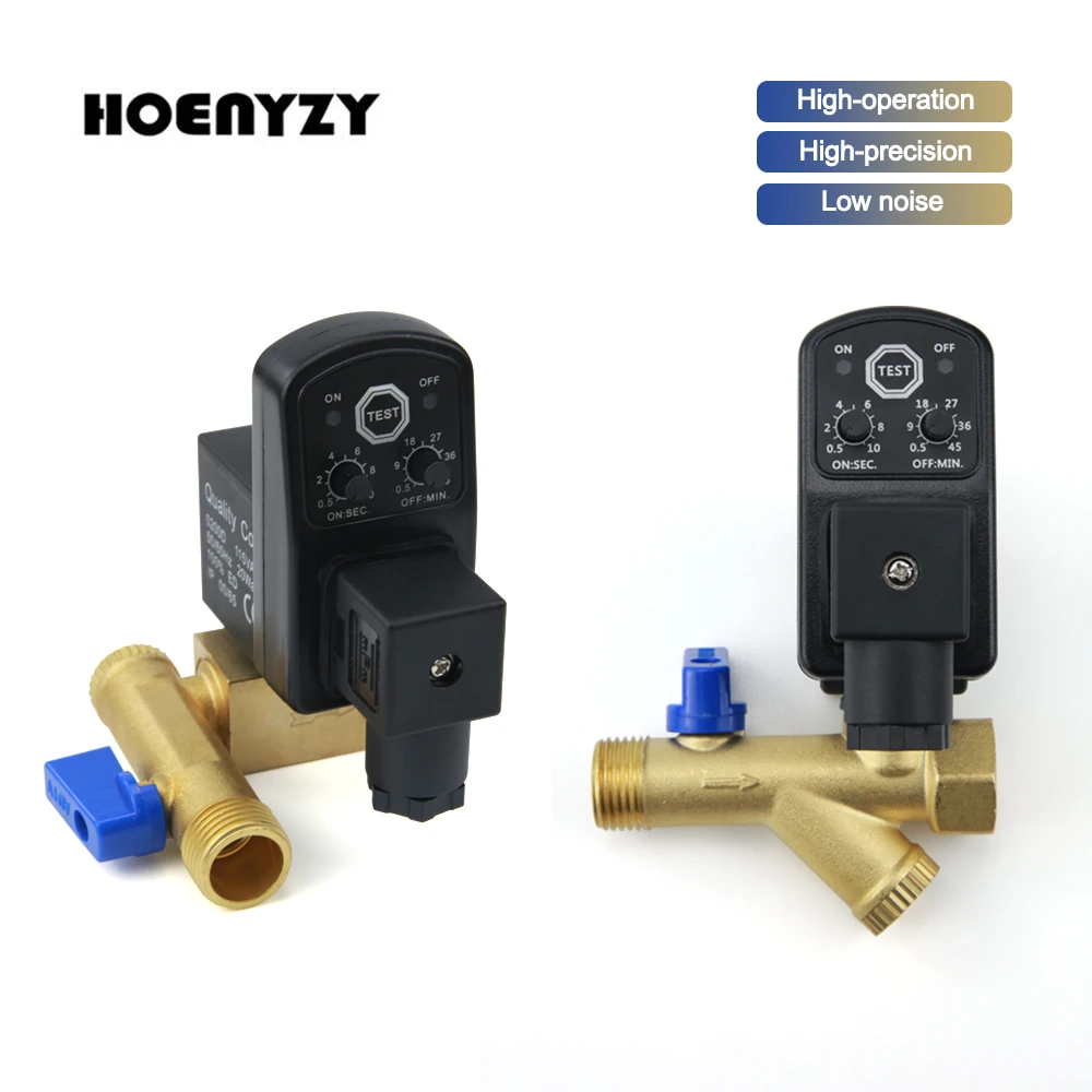 

Электронный дренажный клапан HOENYZY 1/2", 220В
