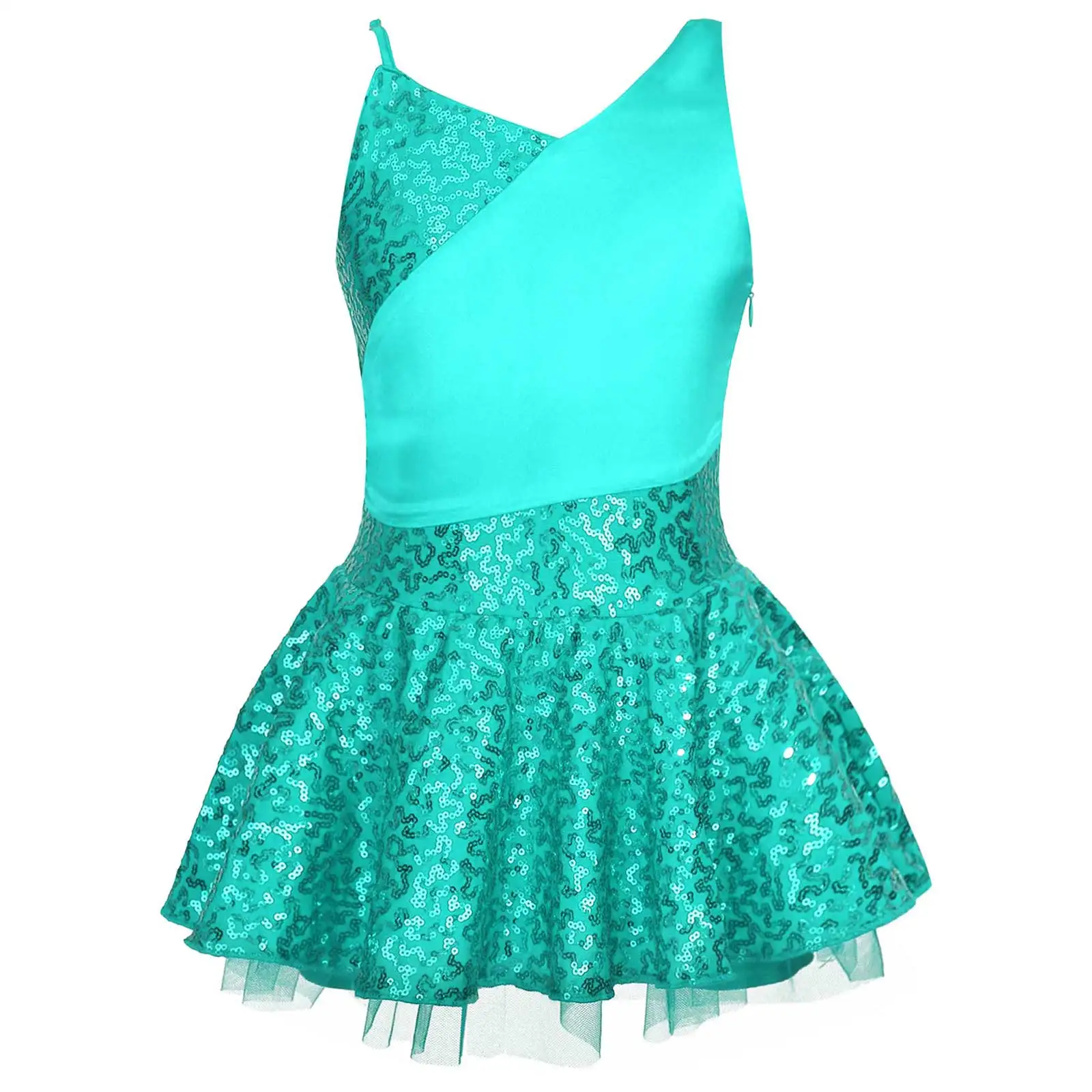 Детское балетное танцевальное платье с блестками для девочек красивые