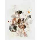 Алмазная 5d картина Стразы с полным заполнением, алмазная вышивка с изображением робота, домашний декор, Подарочный ландшафт