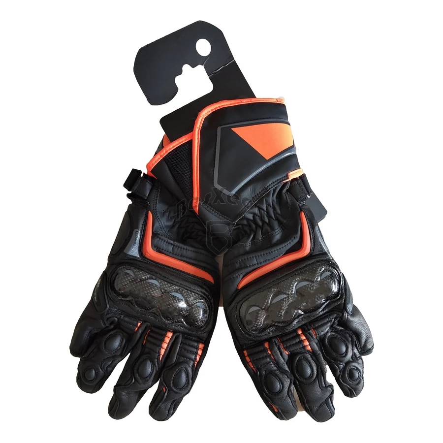 

New 5 Colors 100% Genuine Leather Dain Druid D1 Long Motorcycle Gloves Racing Driving Motorbike Cowhide Motocross Gloves