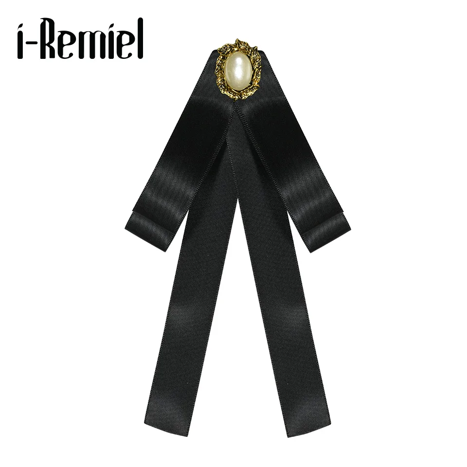 I Remiel Broche Ribbon трендовые Броши из настоящего цинкового сплава булавка новая брошь