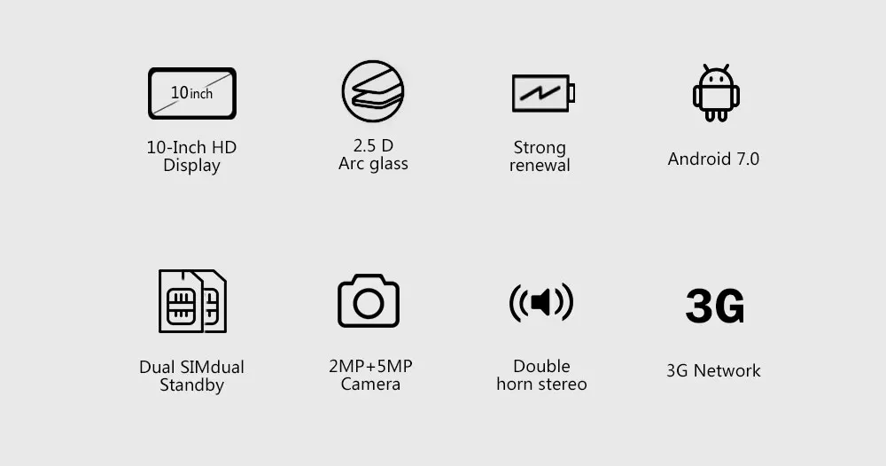 ANRY 10,1 дюймов 8 Core 4G+ 64G Android планшетный ПК SIM Двойная камера 8.0MP ips MTK6797 4G WiFi вызов телефон планшет Wifi g