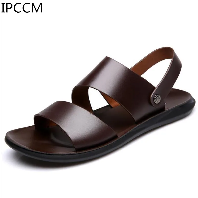 2019 новые летние Корейская версия тенденции моды дышащие пляжные мягкая подошва