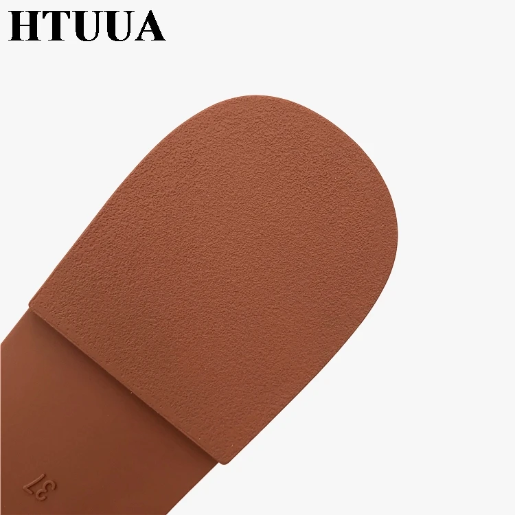 HTUUA/Брендовые женские шлепанцы; Новинка года; летние леопардовые вьетнамки на плоской подошве; женские пляжные шлепанцы без застежки; Mule; SX3646