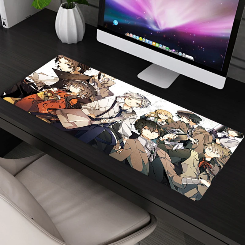 

Gaming Mouse Pad Bungou Stray Dogs Gamer Mouse Pads Computer Mouse Mat Desk Mause Pad Keyboard Gaming Accessories Mouse Carpet