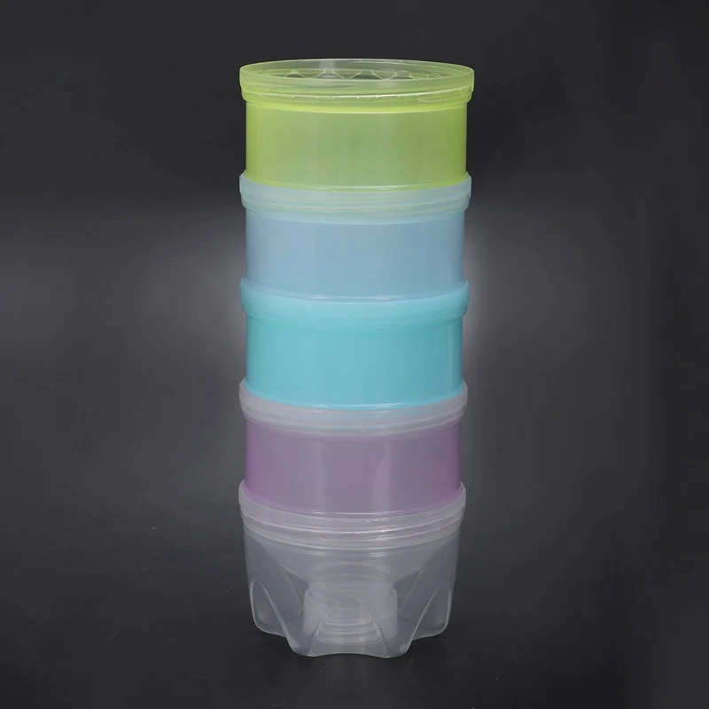 4 слоя Миксер для сухого молока чехол с дозатором молочной смеси детская