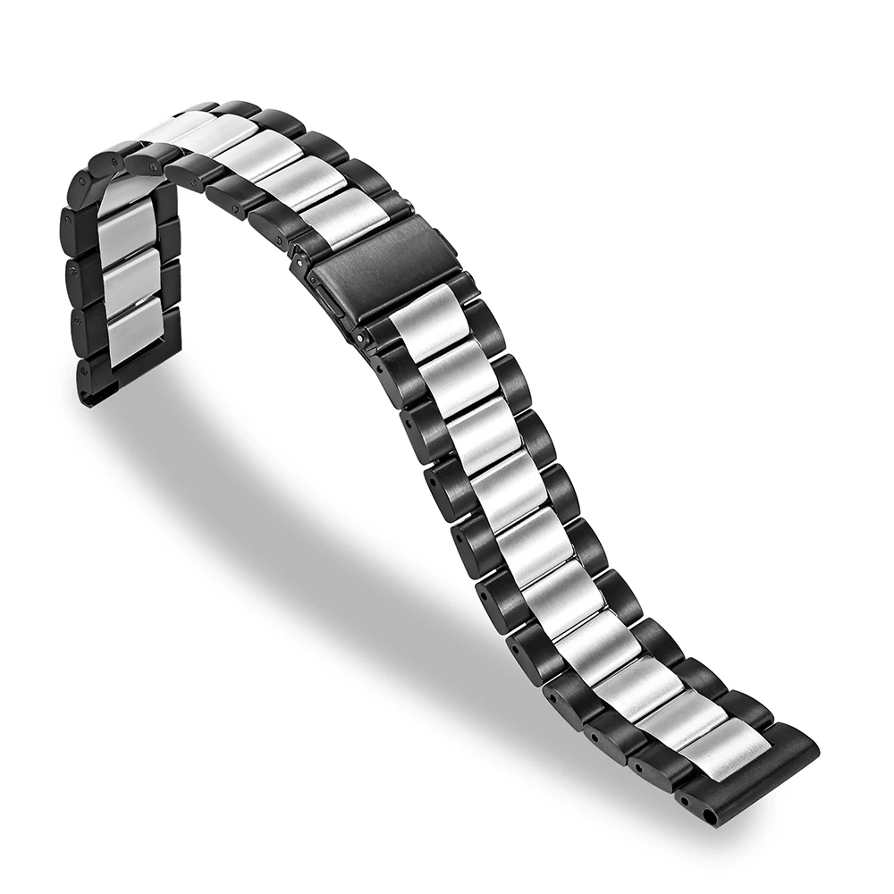 

Metal Bracelet For Huami Amazfit Bip Strap Watch band for amazfit Stratos 2 Pace GTR 47MM 42MM Watch Strap Stainless Steel